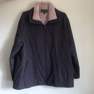 Kristen Blake Jacket w/ Removable Lining Brown XL